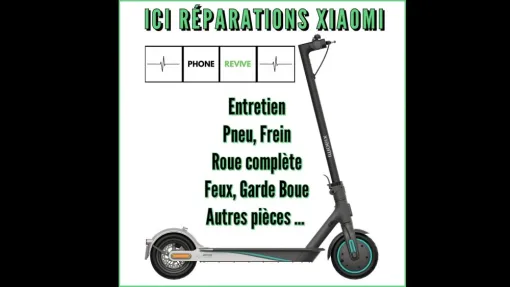 Réparation de trotinette électrique Xiaomi Roanne, Roanne, PHONE REVIVE